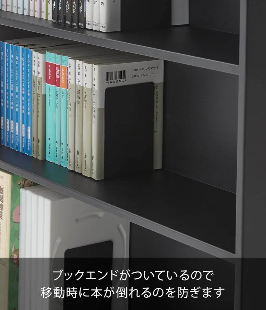 楽天市場】360度 回転コミックラック 8段 DSRR-8 本棚 書棚