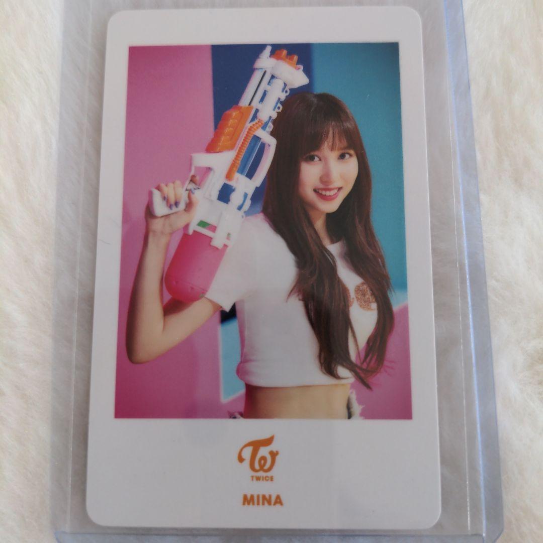 TWICE MINA トレカ水鉄砲HappyHappyミナ - メルカリ