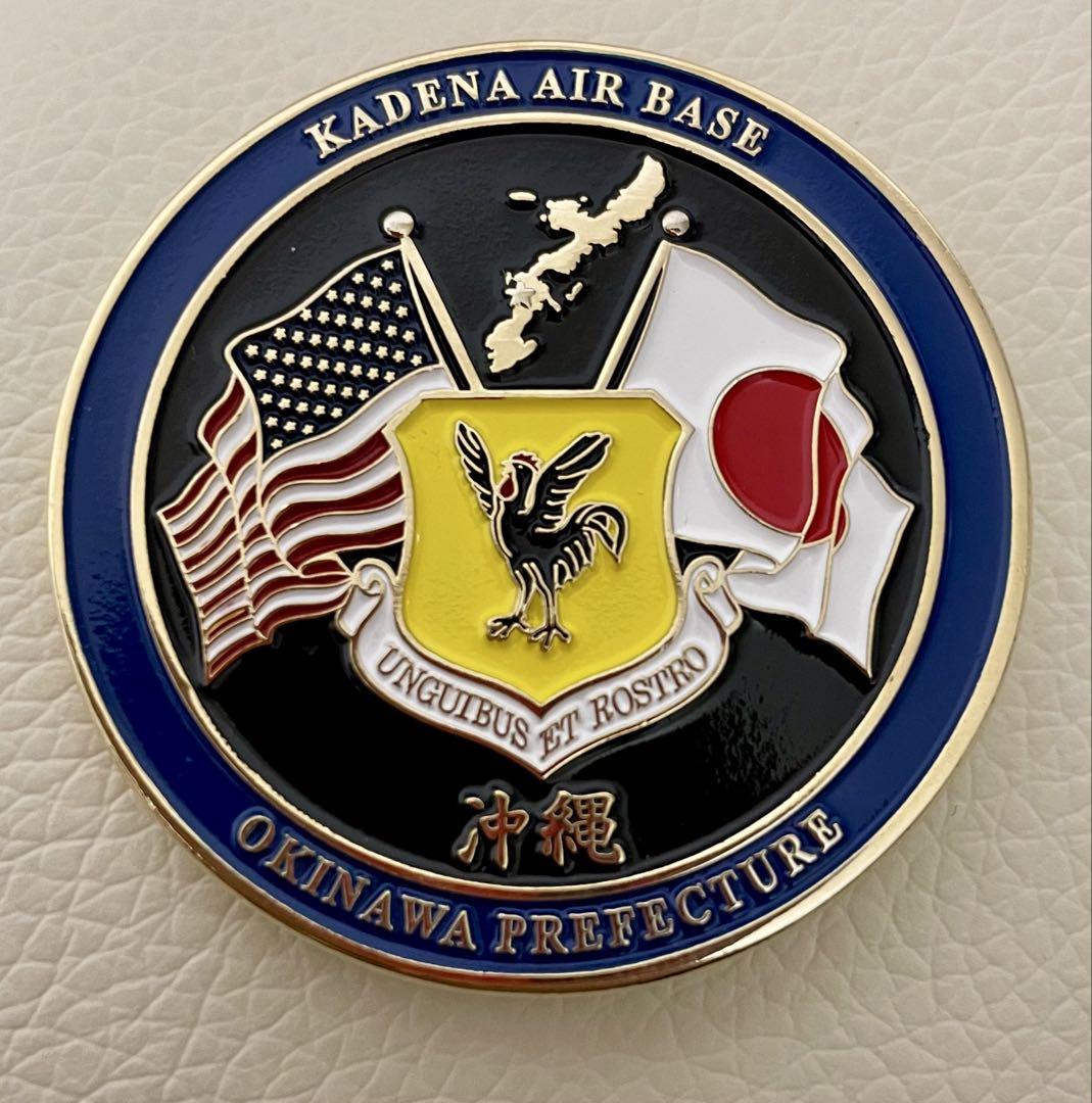 アメリカ空軍 沖縄嘉手納基地 チャレンジコインセール