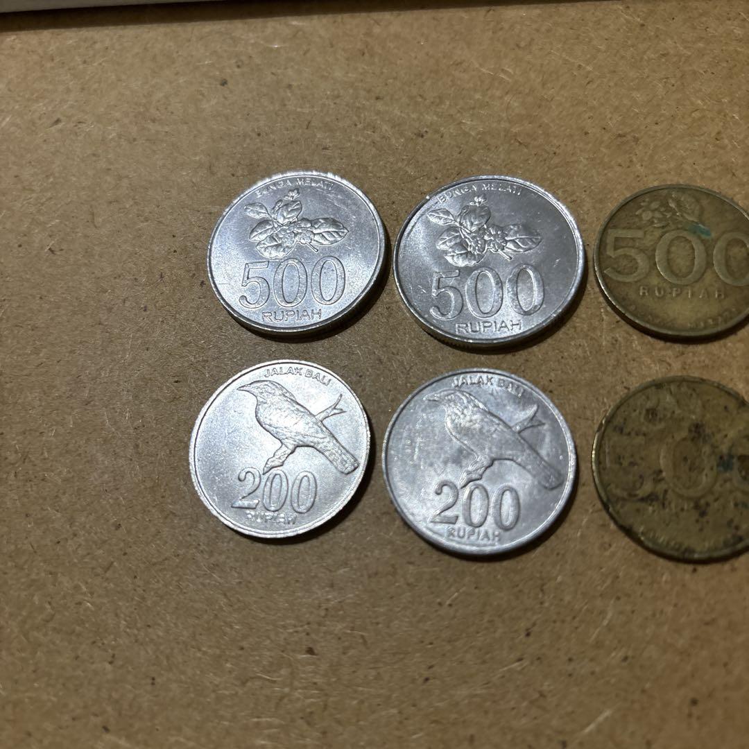 インドネシア　１０００ルピア硬貨　ヤシの木　１００枚セット 2025年最新】インドネシア 1000ルピアの人気アイテム - メルカリ