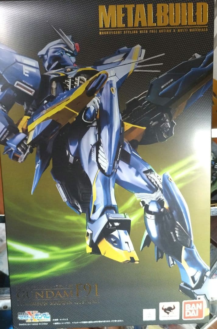 メタルビルド　ガンダムF91 ハリソンマディン機