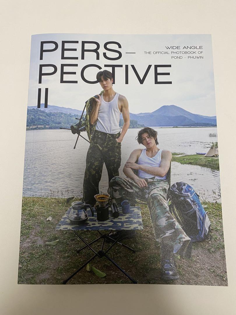 【特典カード付】PondPhuwin公式写真集☆PersPectiveⅡ PERSPECTIVE II : WIDE ANGLE / PONDPHUWIN - タイBL・タイGL