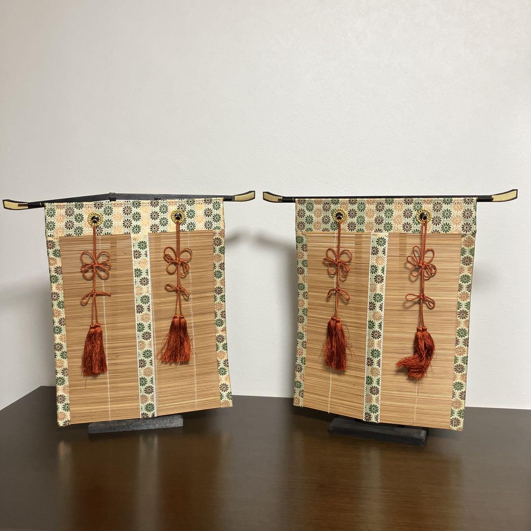 ⭐︎ゆりかご様専用⭐︎ 御几帳 木製品 高さ約43cm 雛人形 雛