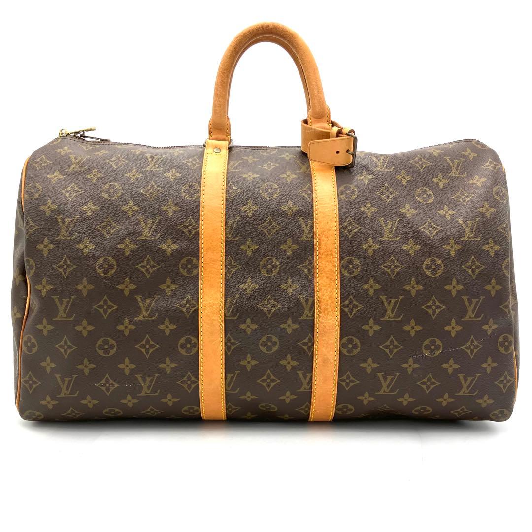 Louis Vuitton モノグラム ボストンバッグ　キーポール50 ジャンク ルイヴィトンモノグラム キーポル50 ボストンバッグ