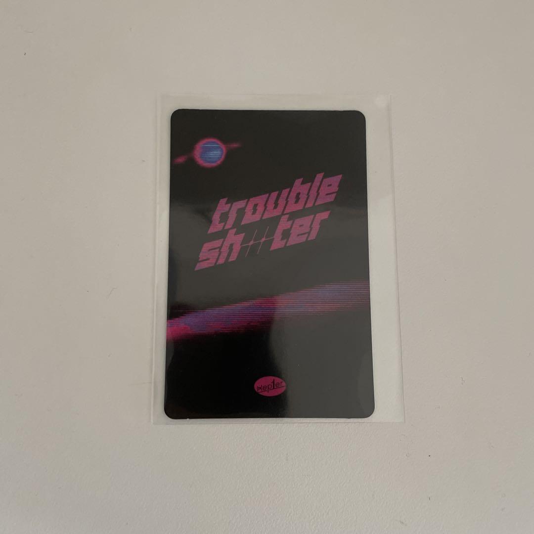 楽ギフ_包装】Kep1er シャオティン trouble shooter 封入トレカ K-POP