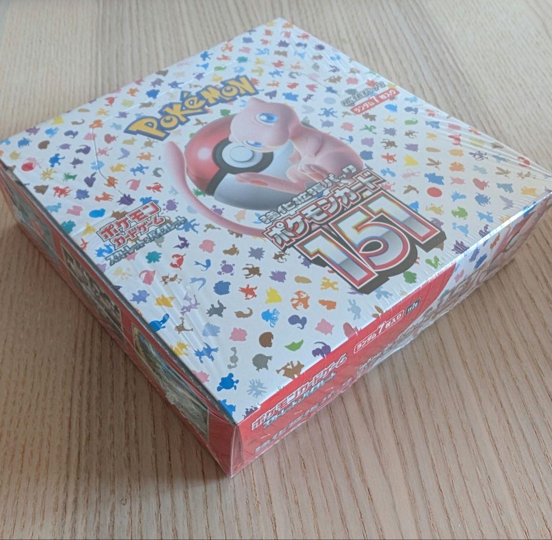 ポケカ　151　シュリンク付き　1BOX　新品未開封　納品書付き 納品書付き】ポケモンカード151 1BOX 未開封 シュリンク付き - メルカリ