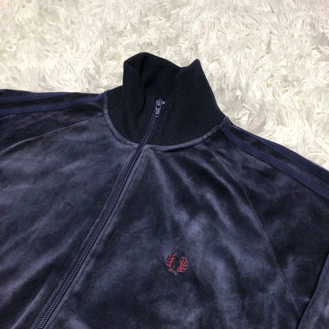 フレッドペリー トラックジャケット ジャージ ベロア - メルカリ