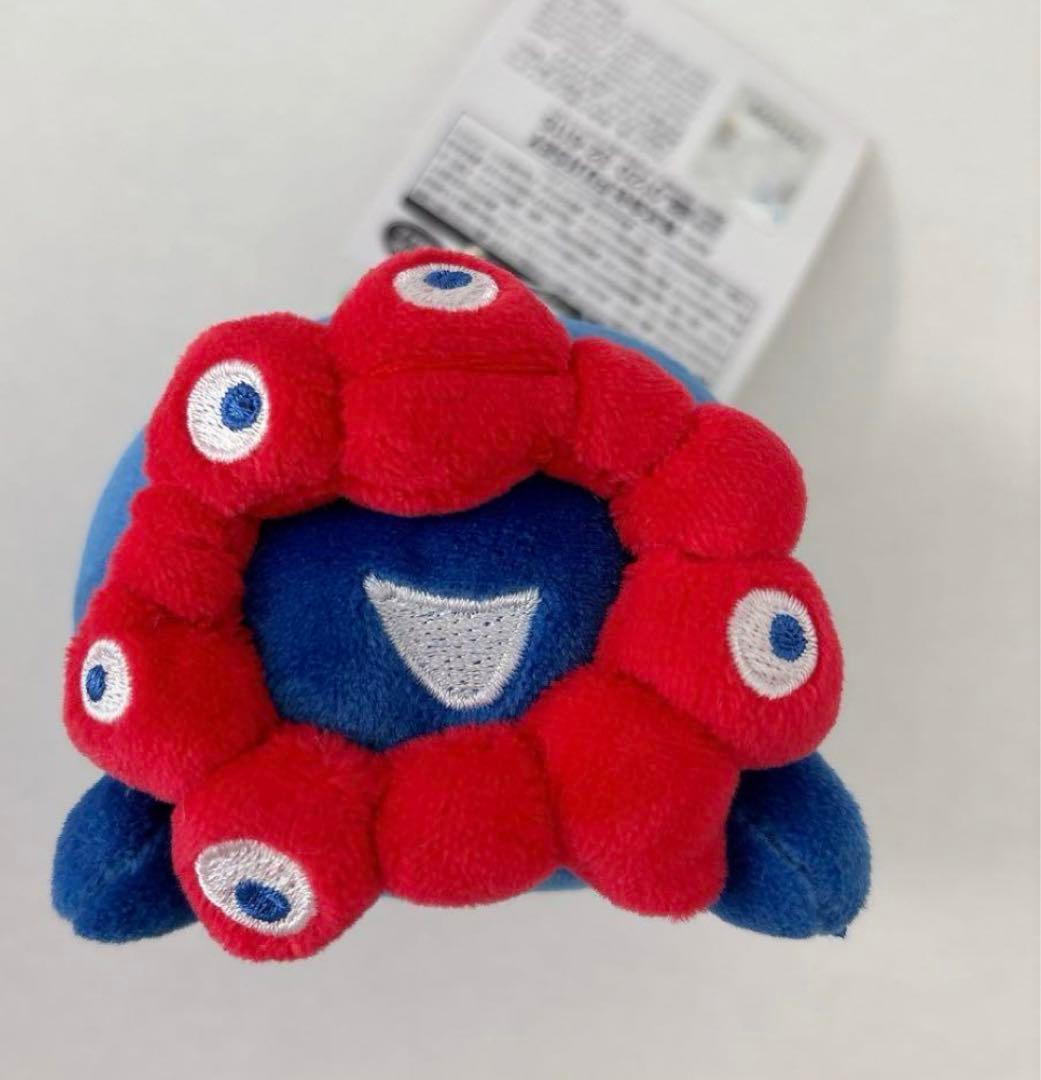 会場限定 ミャクミャク もっちりぬいぐるみ 横 キーホルダー キー