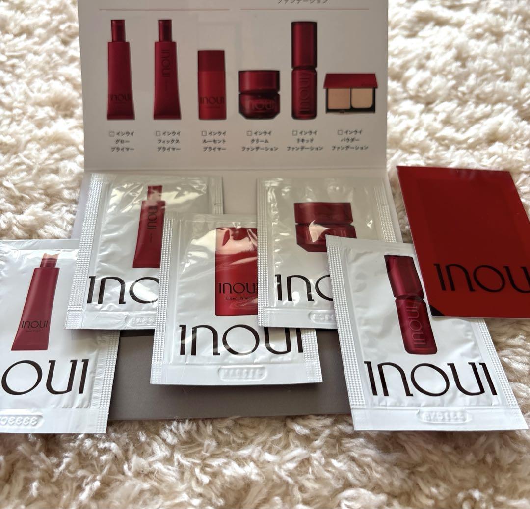 inoui ルーセントプライマー クリームファンデーション　セット inoui ルーセントプライマー クリームファンデーション セット