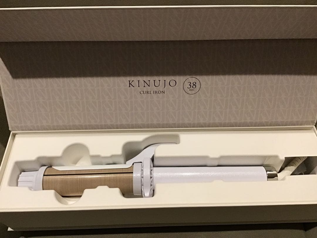 絹女～KINUJO〜カールアイロン38mm キヌージョ