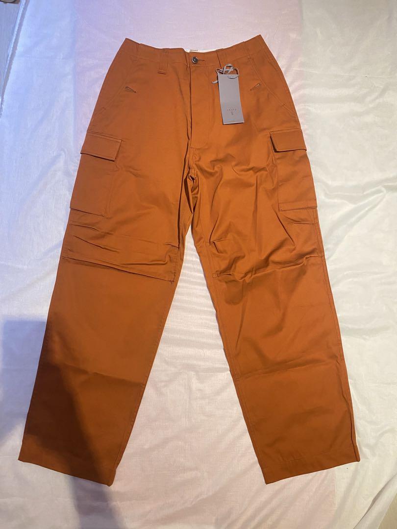 未使用品 イートウツ E.TAUTZ 22AW カーゴ パンツ オレンジ 春早割 www