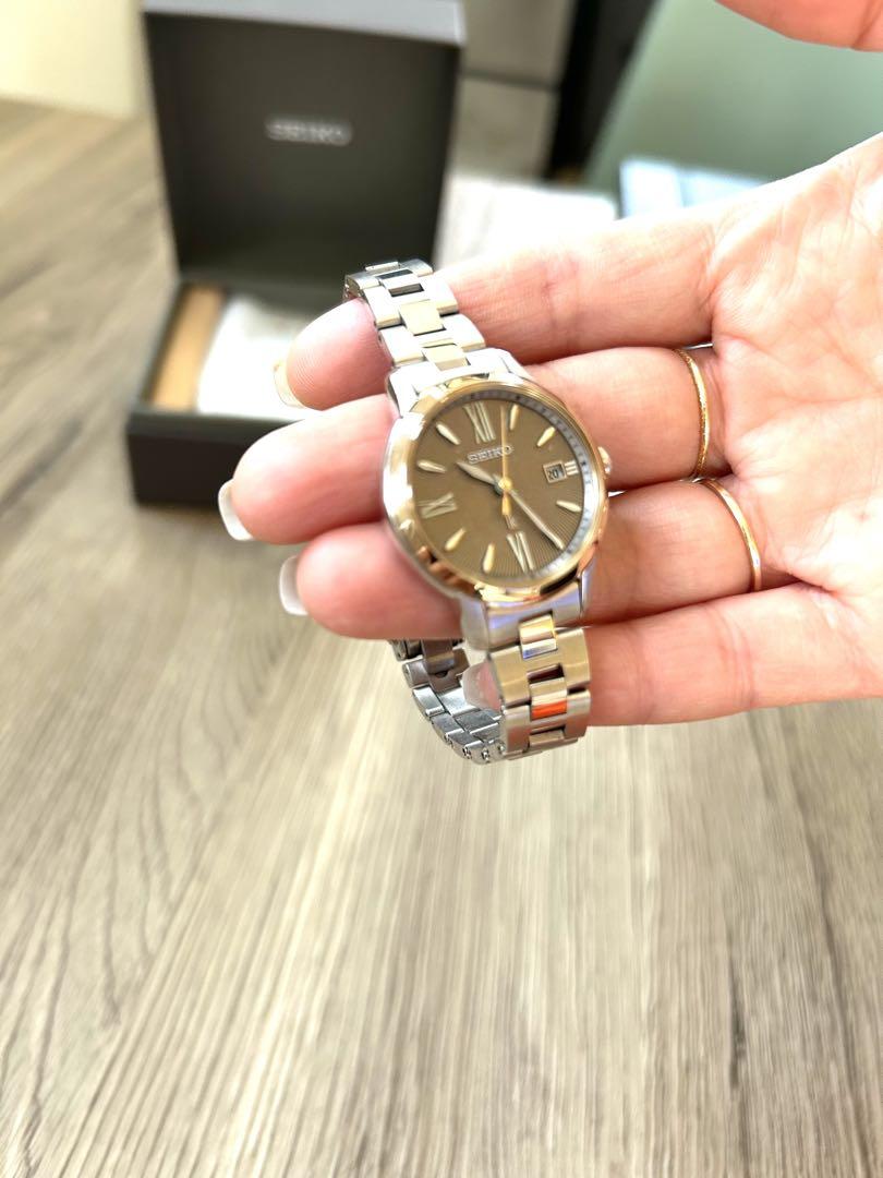 SEIKO - 女性に人気 セイコールキア SSVW208モデル！の通販 by