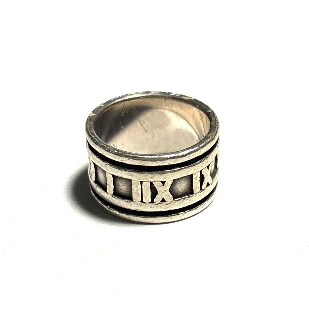 Tiffany&Co. ティファニー アトラス ワイド リング 約14号 925