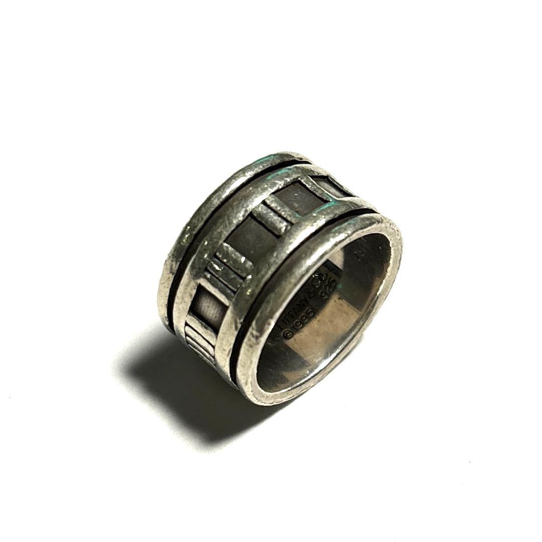 Tiffany&Co. ティファニー アトラス ワイド リング 約14号 925