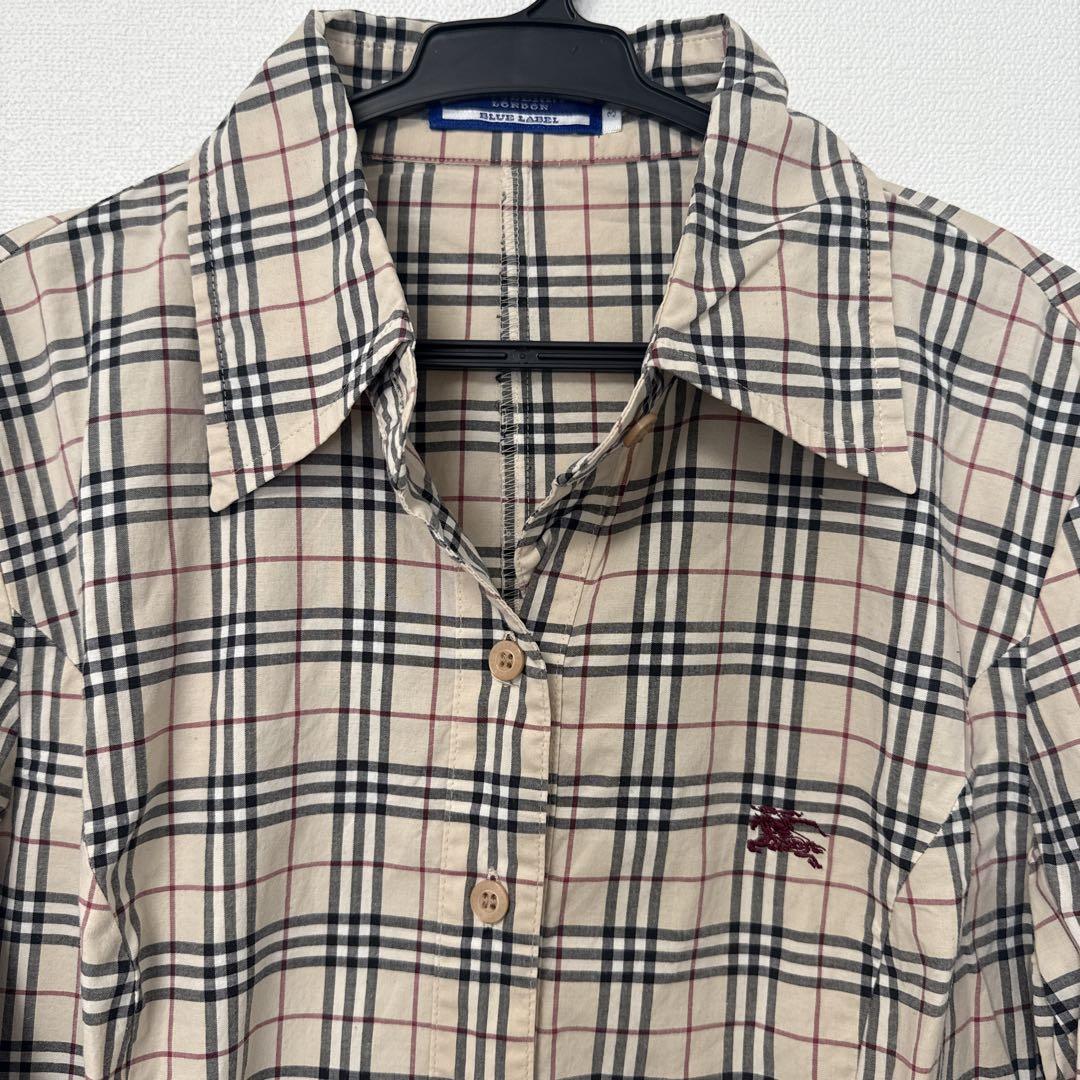 BURBERRY チェック柄 長袖シャツ 130A Burberry チェック柄 長袖シャツ - メルカリ