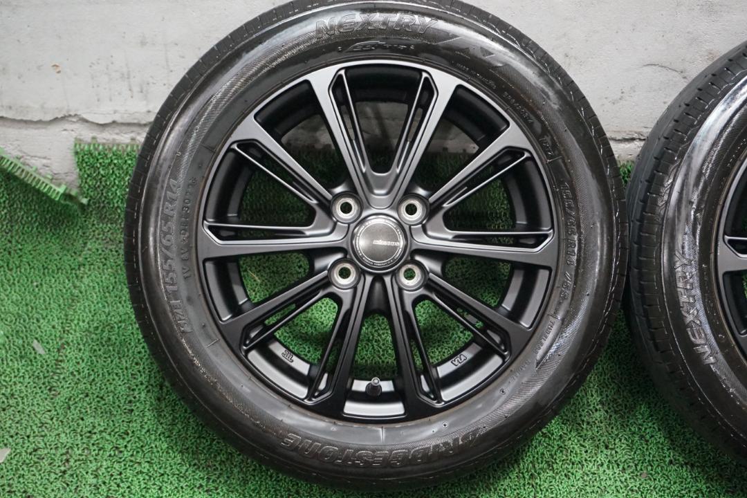 MILLOUS　カスタムブラックエディション　軽四　軽トラ　155/65R14