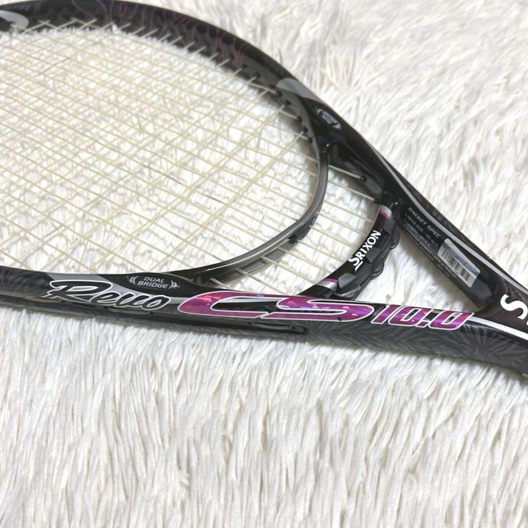 【送料込み】スリクソン Srixon REVO CS 10.0 魔法のラケット 魔法のラケット】SRIXON Revo CS 10.0／硬式テニス G2／美品