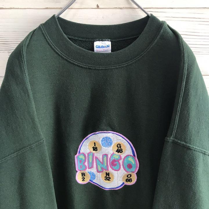 2021春夏新色】 XL GILDAN☆スウェット 《希少カラー》ギルダン 刺繍 