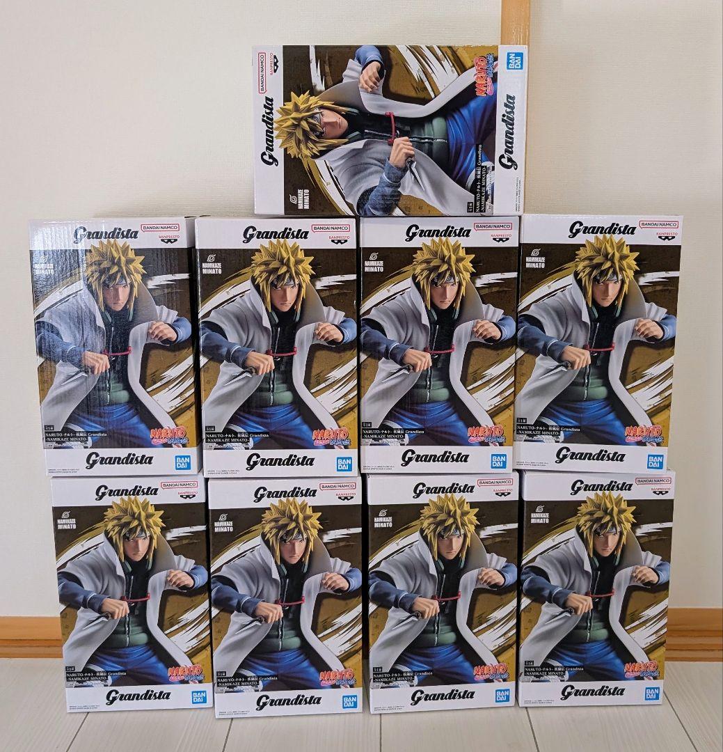 NARUTO-疾風伝Grandista-NAMIKAZE MINATO-9個