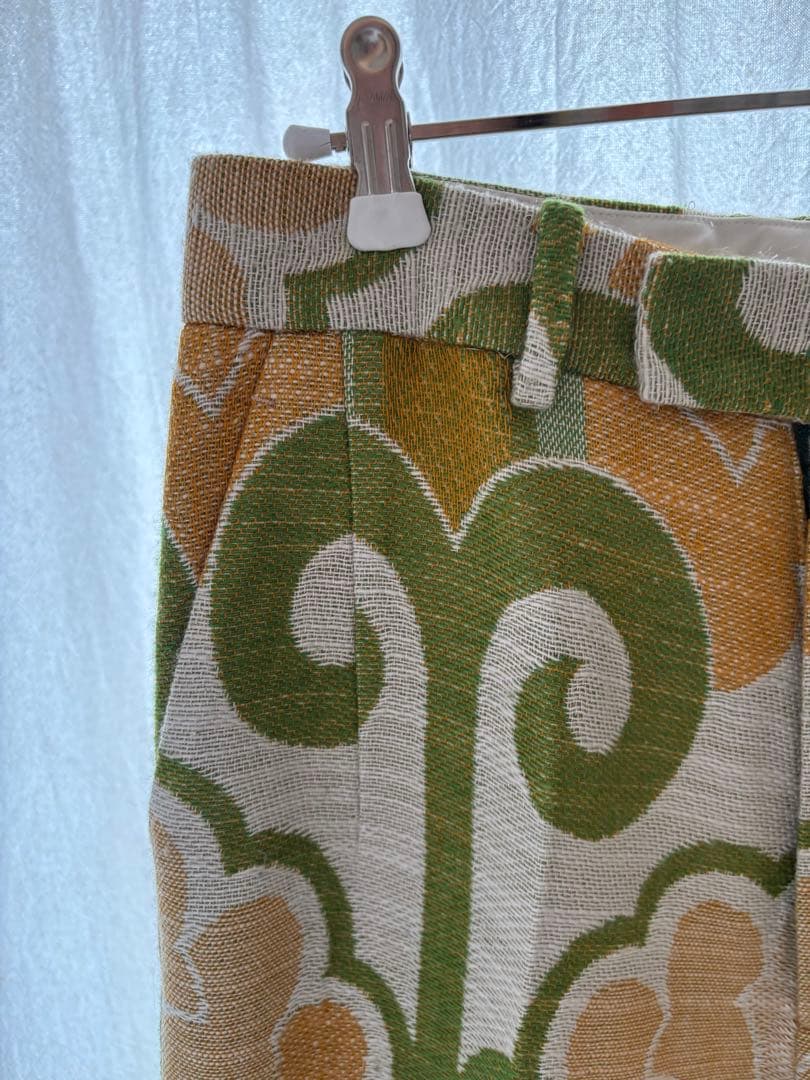 フミカウチダ アンティークテキスタイルパンツ
