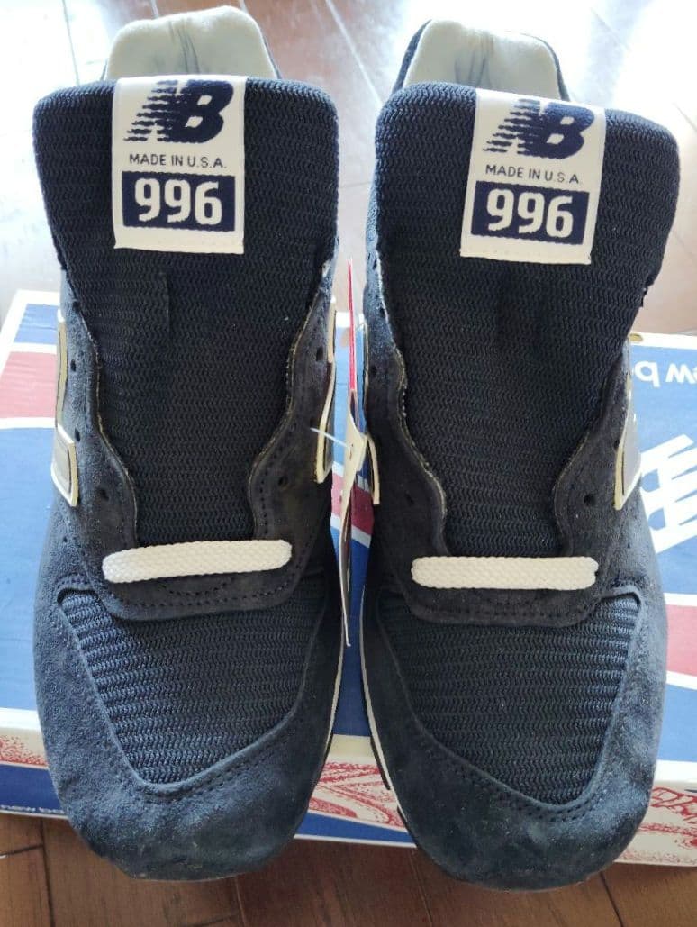 【新品・未使用】 ニューバランスM996 made in USA ネイビー24㎝