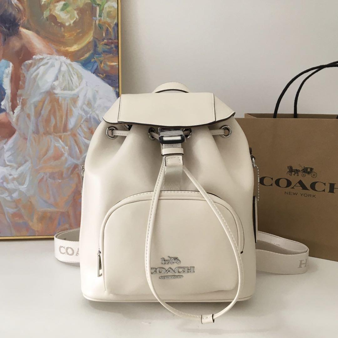 新品 COACH バックパック アウトレット ホワイト CR100AKIKO