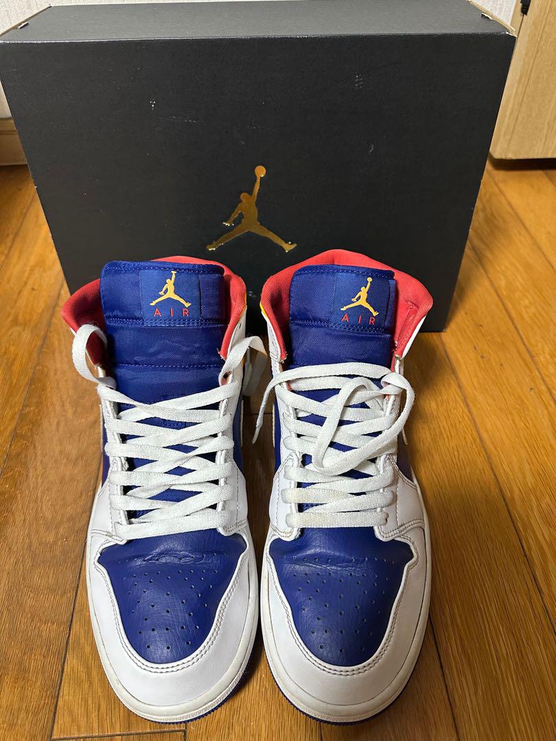 Nike Air Jordan 1 ホワイト/ネイビー