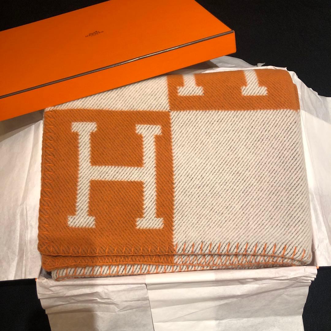 HERMES アヴァロン ブランケット