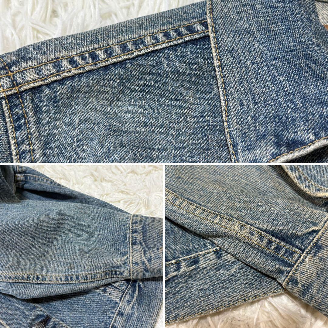 ✨ビッグE✨ LEVI'S 71557 Gジャン 刻印J30 34 1995年製 V11872