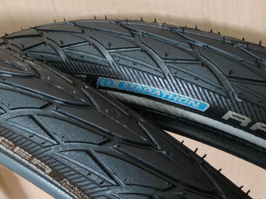 【国内正規総代理店アイテム】 ブロンプトン 純正 SCHWALBE MARATHON RACER 新車外し品 - メルカリ パーツ