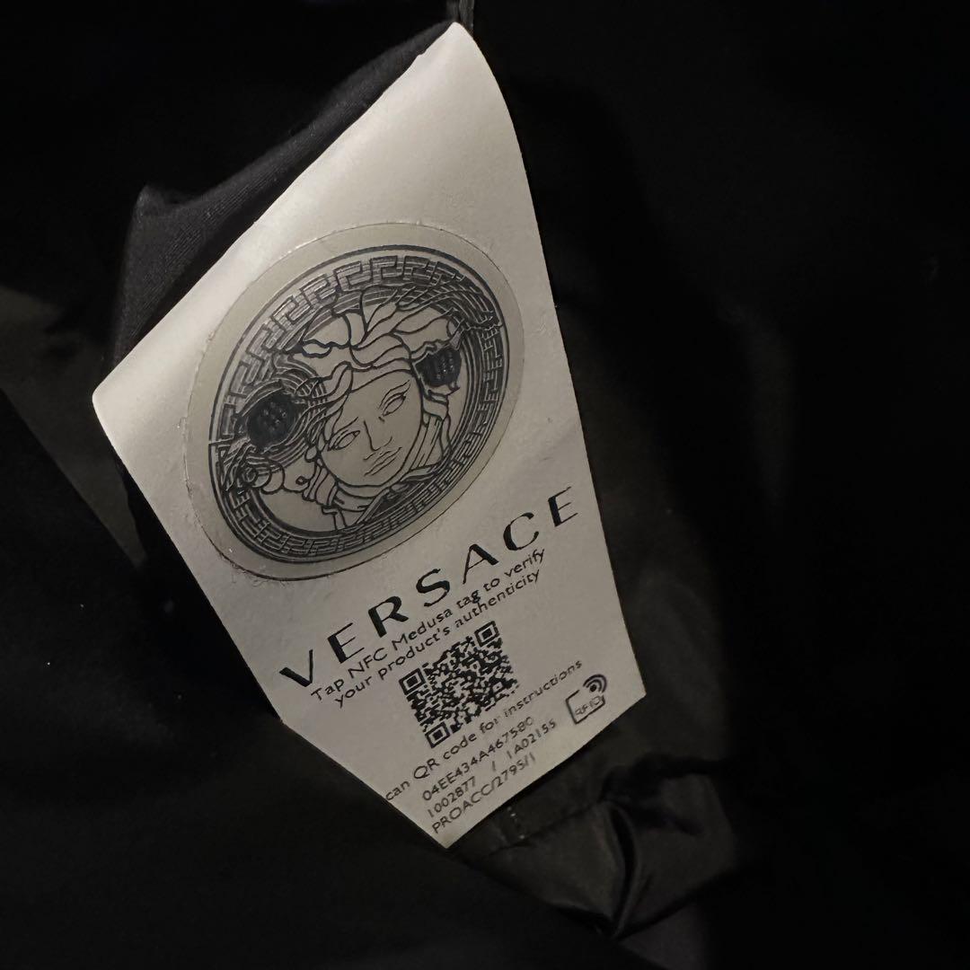 VERSACE ナイロン製 ジャカード ショルダーバッグ 希少♡ VERSACE ナイロン ショルダーバッグ - メルカリ