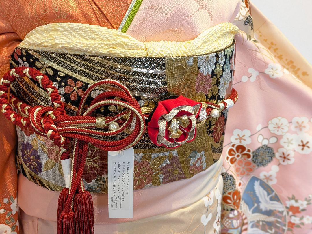 振り袖 フルセット 別誂長襦袢付 金彩加工 刺繍入り 234