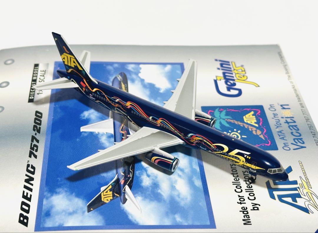 Gemini 1/400 B757-200 ATA航空 Gemini Jets 400 ATA American Trans Air B757-200 