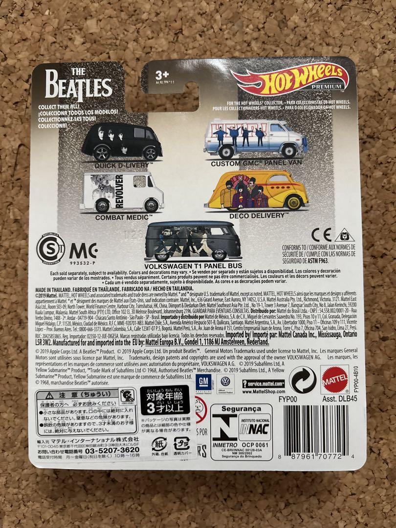 ホットウィール セブンイレブン限定 The Beatles ５台セット