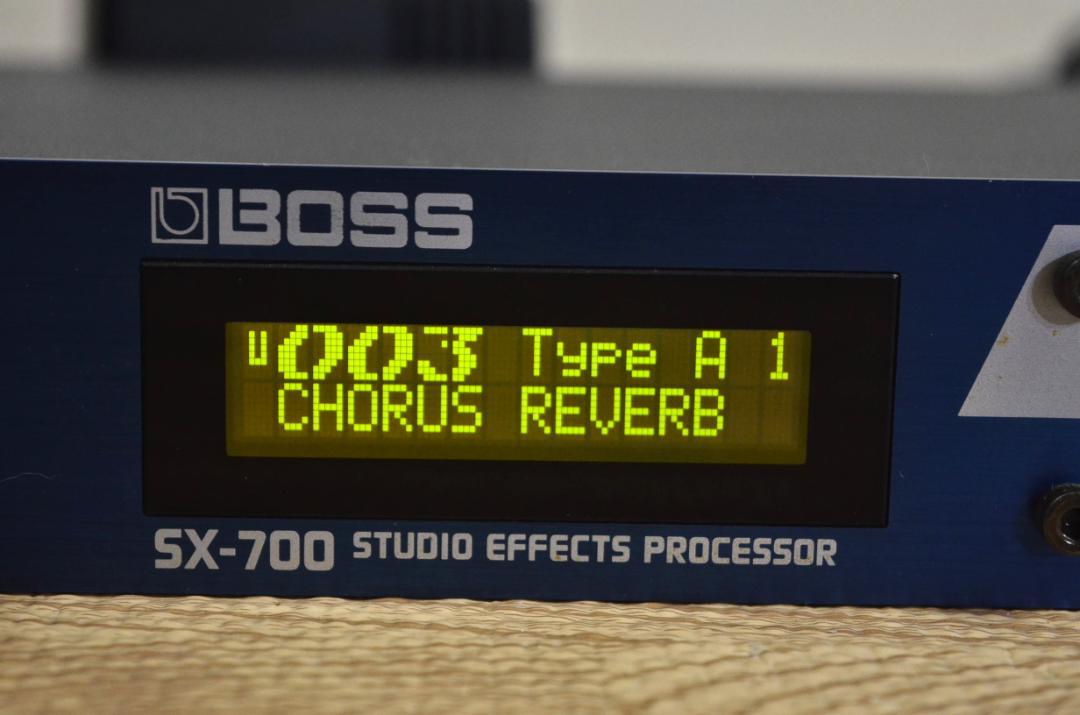 BOSS SX-700 スタジオ エフェクトプロセッサー BRC-100付属
