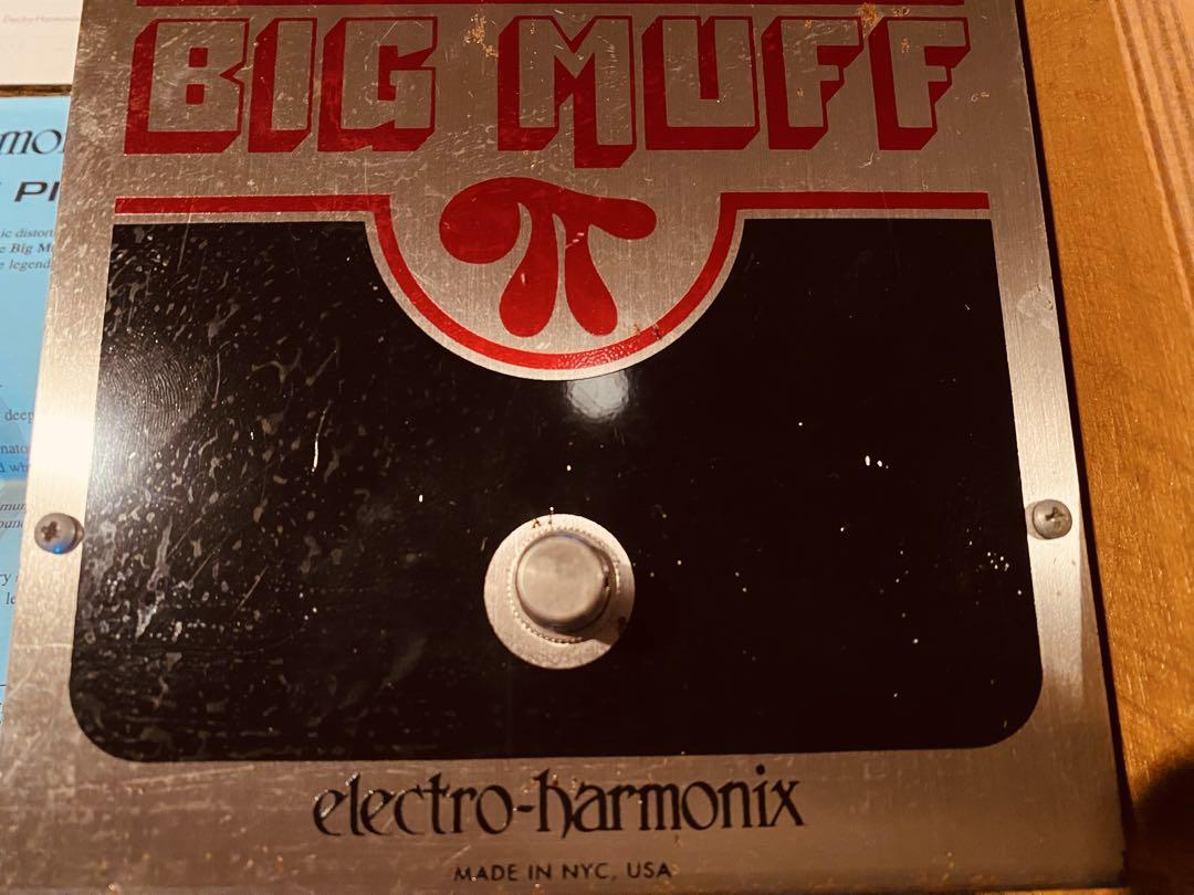 electro-harmonix ビッグマフ BIG MUFエレハモ 木箱他付き