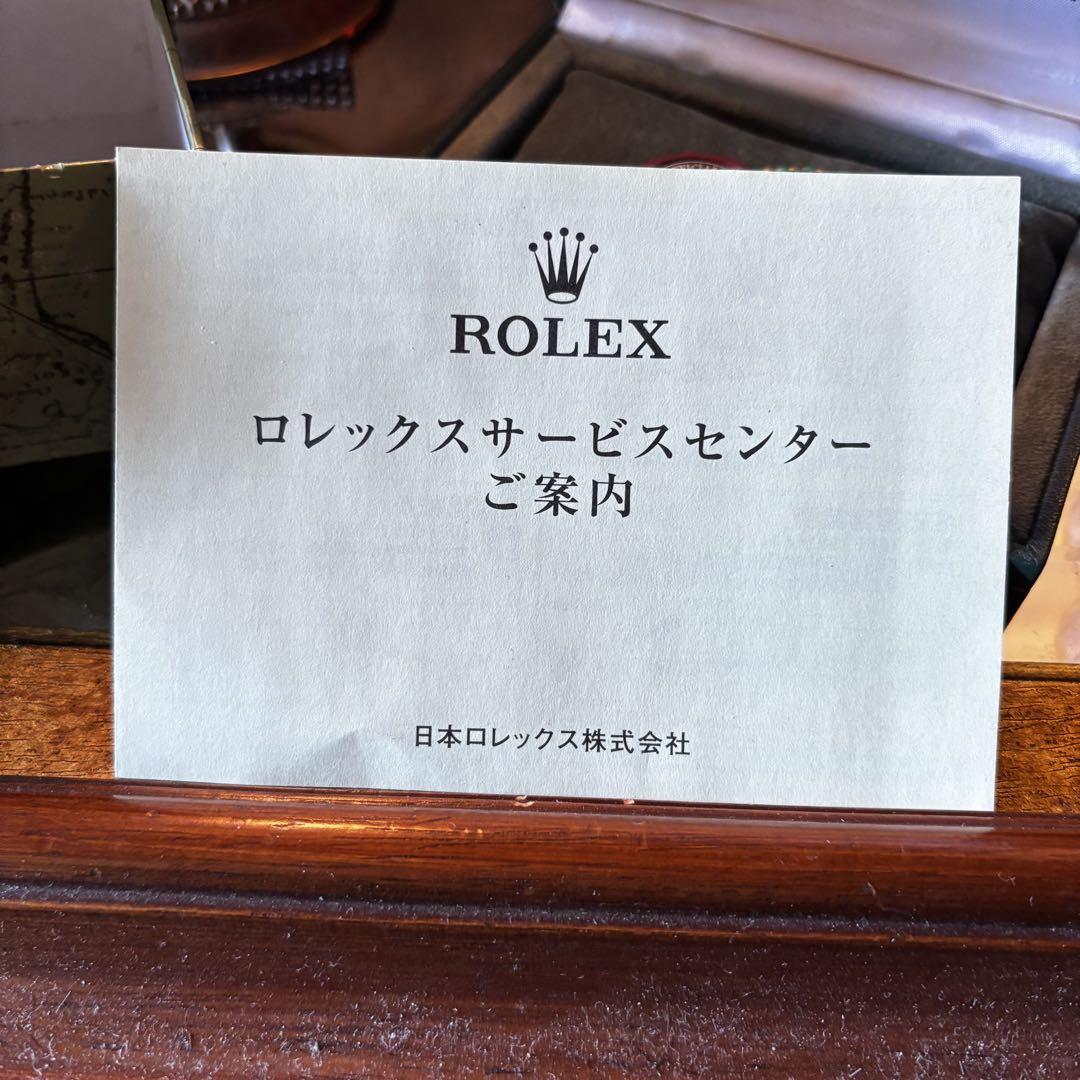 湯布院アンティーク ロレックス オイスター 67480 外箱ラベル付 黒 AR