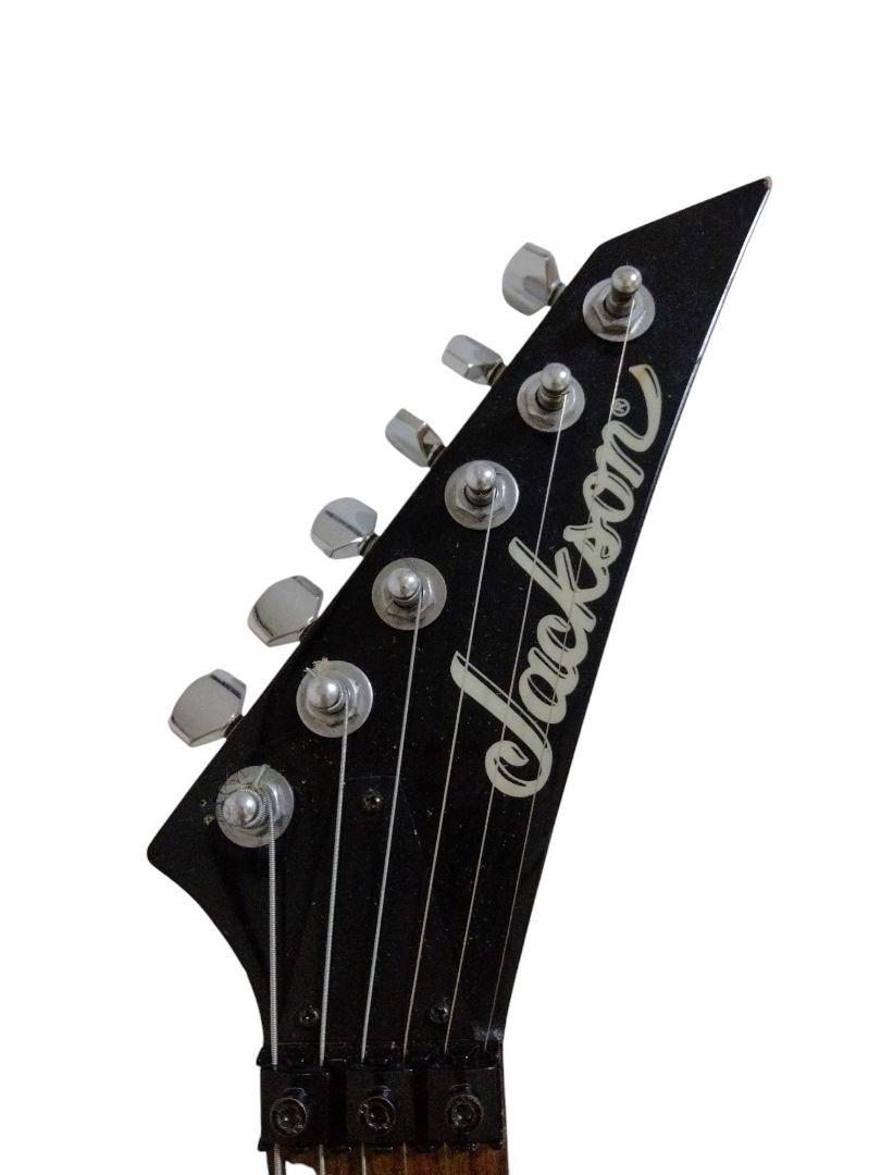ジャンク品　Jacson レッド Vシェイプ エレキギター