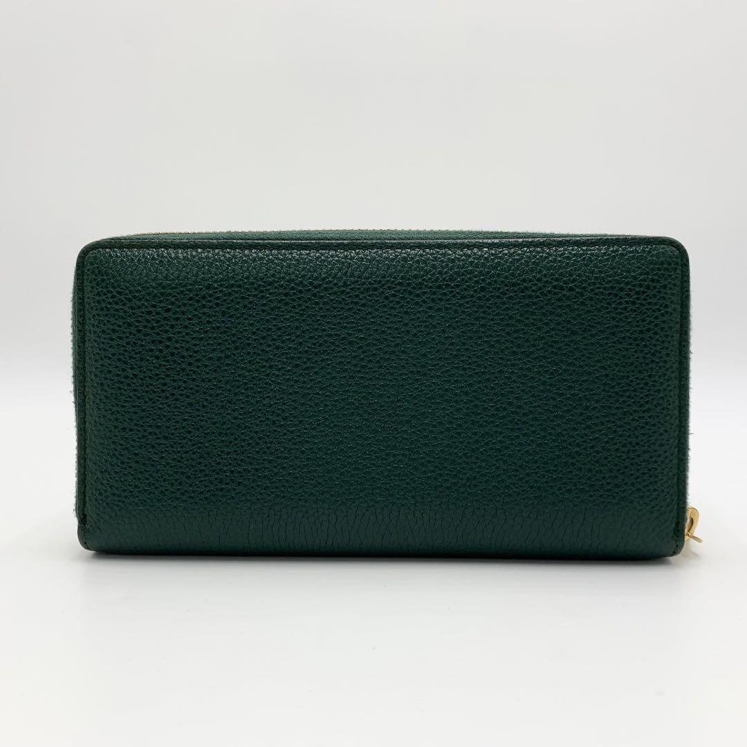 【美品】GUCCI　ズゥミ金具　長財布　インターロッキング　ホースビット
