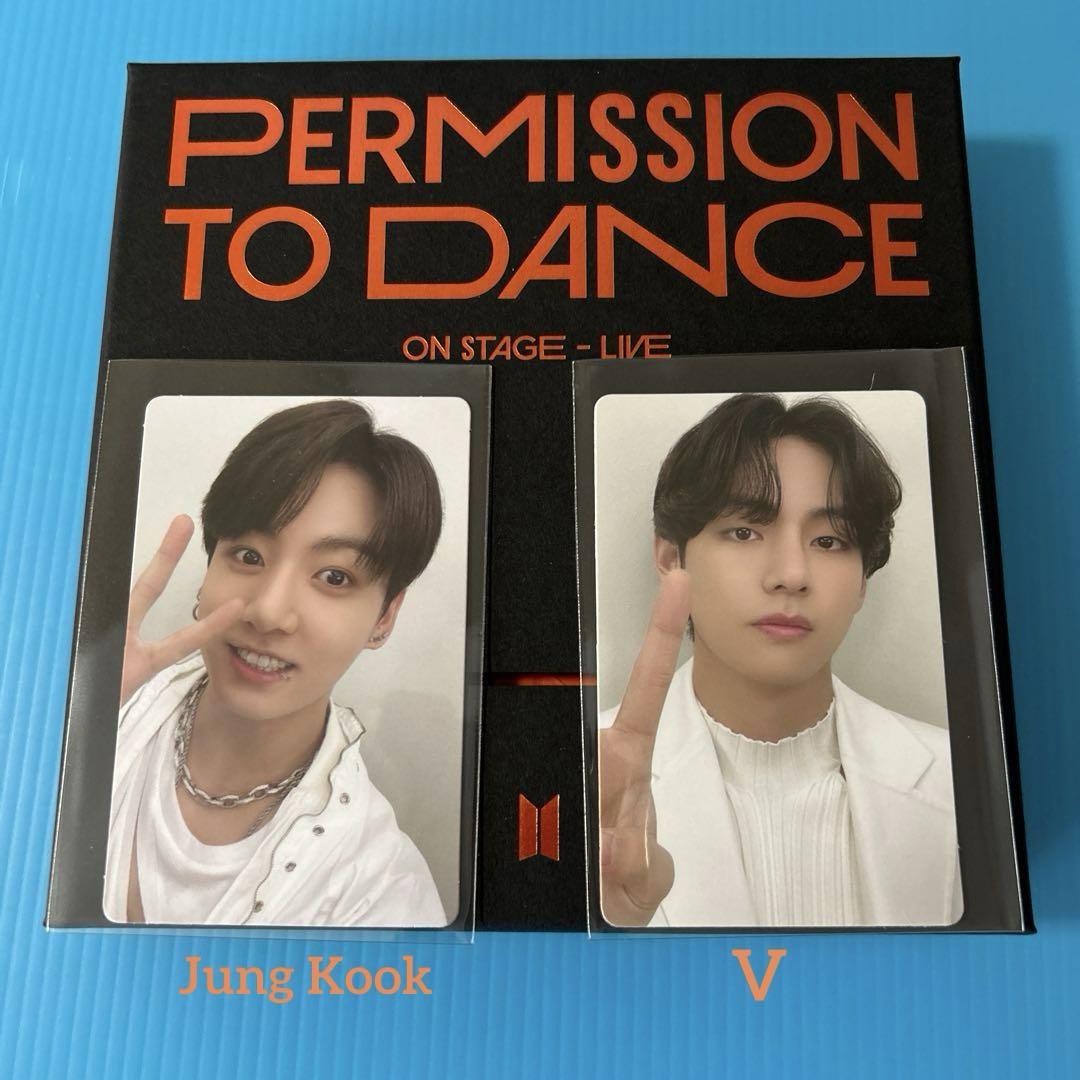 BTSアルバムセット ランダムトレカ付き BTS PTD アルバム封入ランダムトレカ Jungkook・V 2点セット