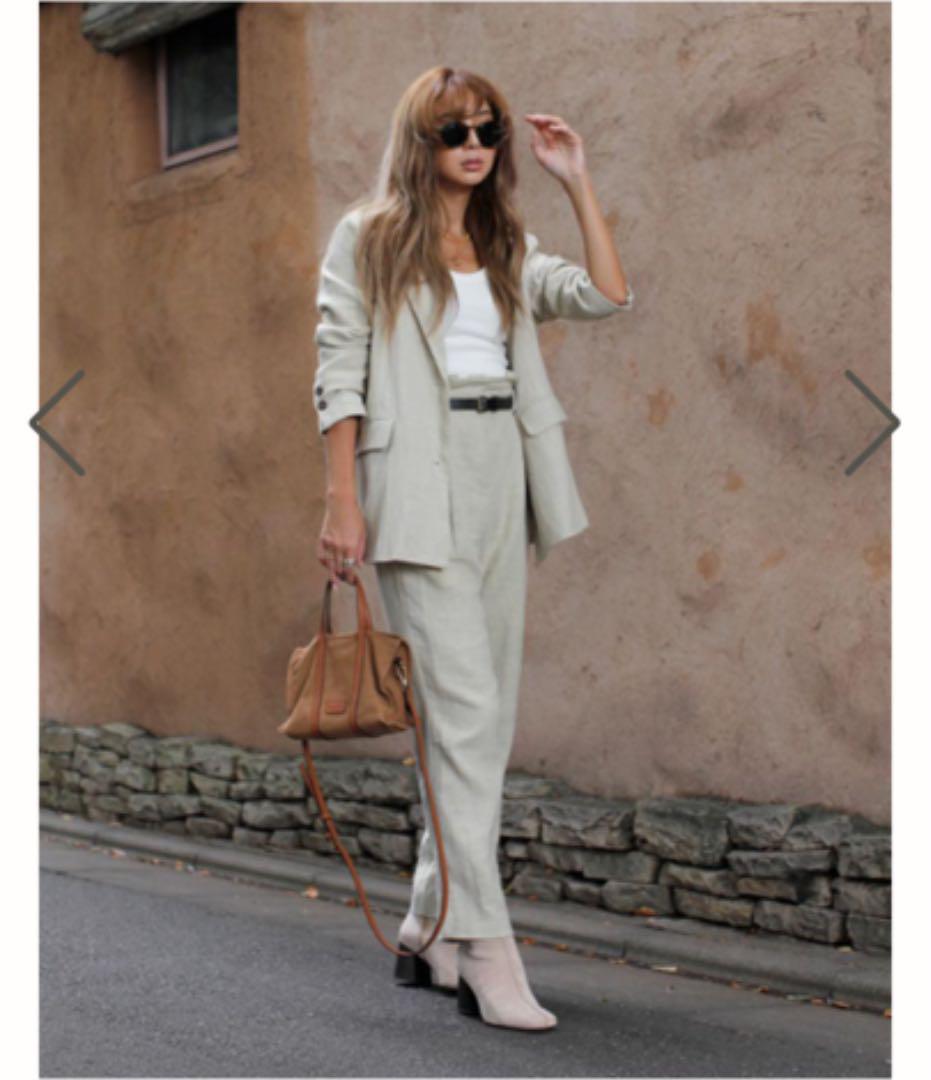 パンツ room306 contemporary Linen Blend