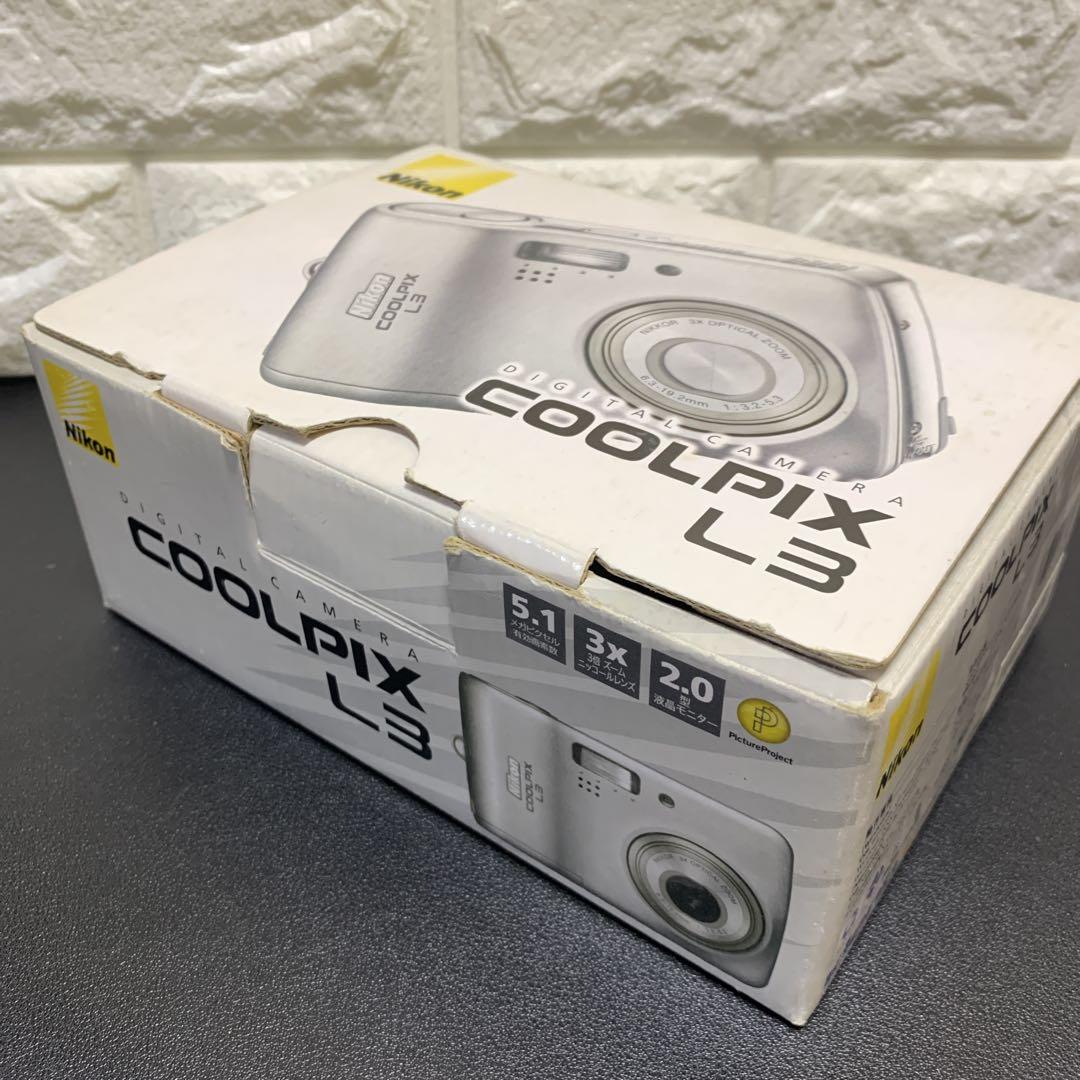 実働 使えます Nikon COOLPIX L3 シルバー Amazon | Nikon デジタルカメラ COOLPIX L3 シルバー COOLPIXL3