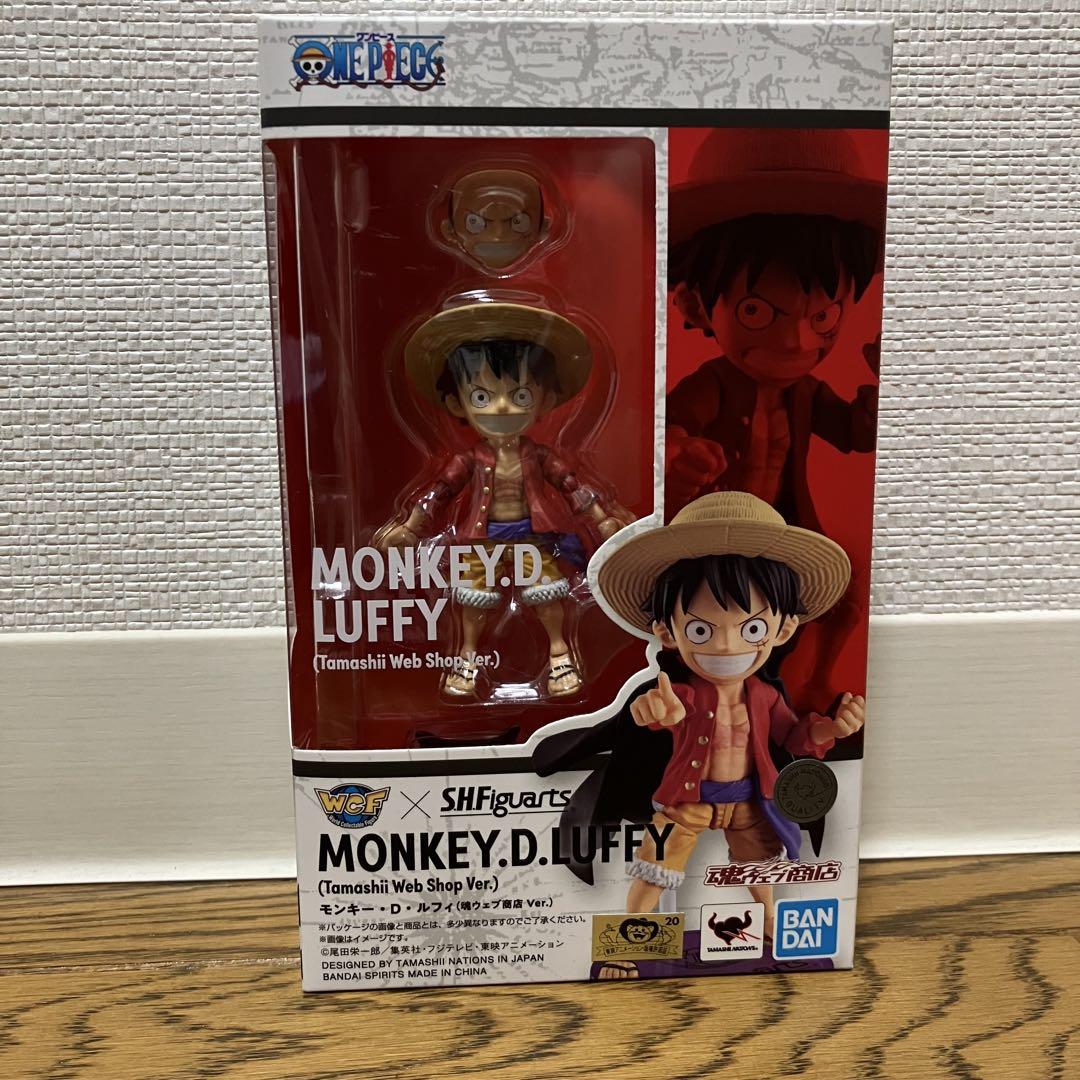 ワンピース ワーコレ　S.H.Figuarts 魂ウェブ　モンキーDルフィ