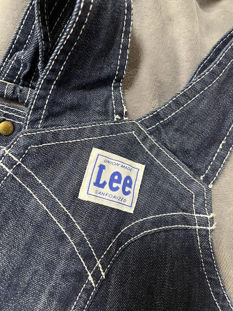 Lee リー ストンプスタンプ デニムオーバーオールサロペット