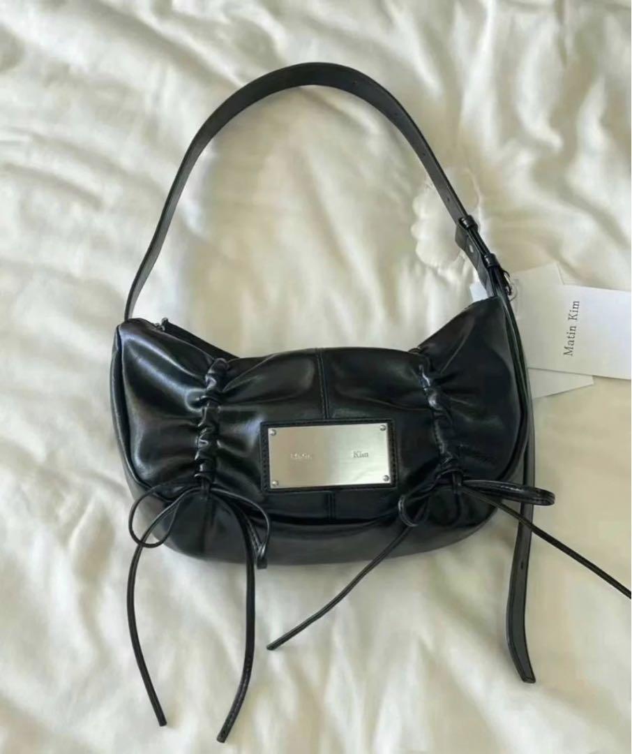 美品 agnes b. オールレザー トートバッグ ショルダーバッグ