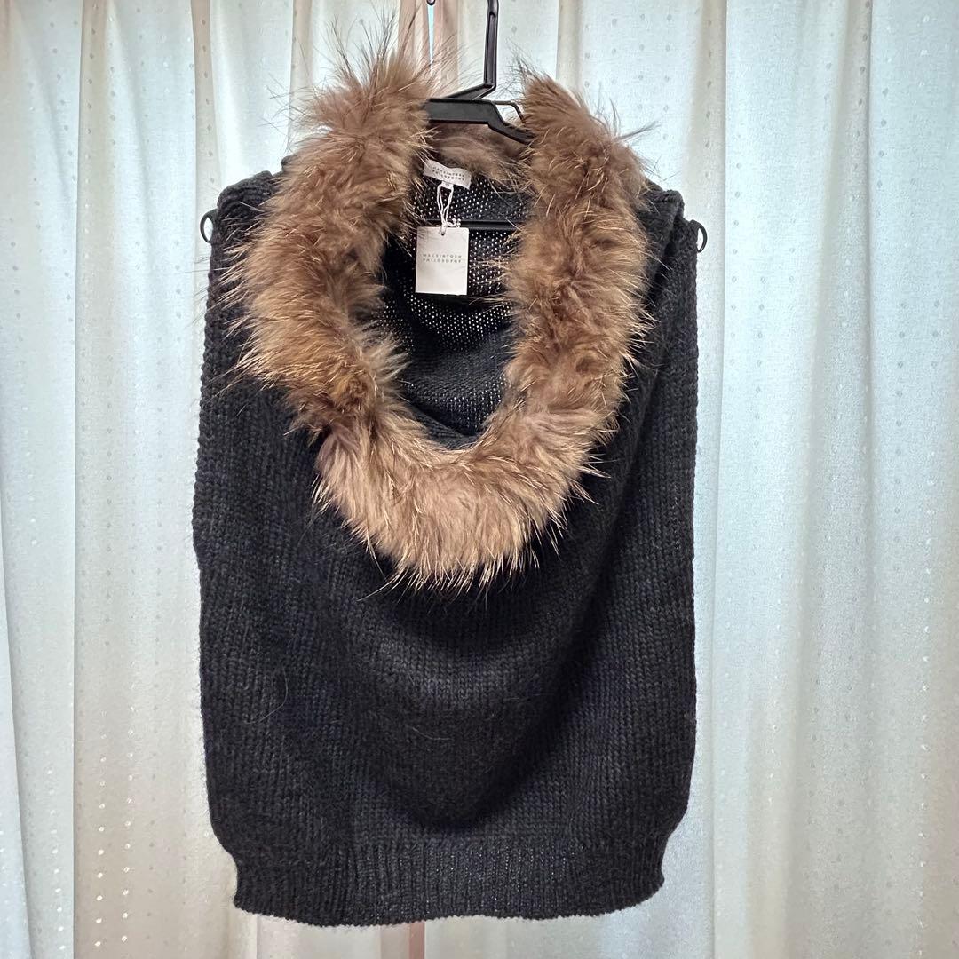 MACKINTOSH PHILOSOPHY マッキントッシュニットファー付きM MACKINTOSH PHILOSOPHY