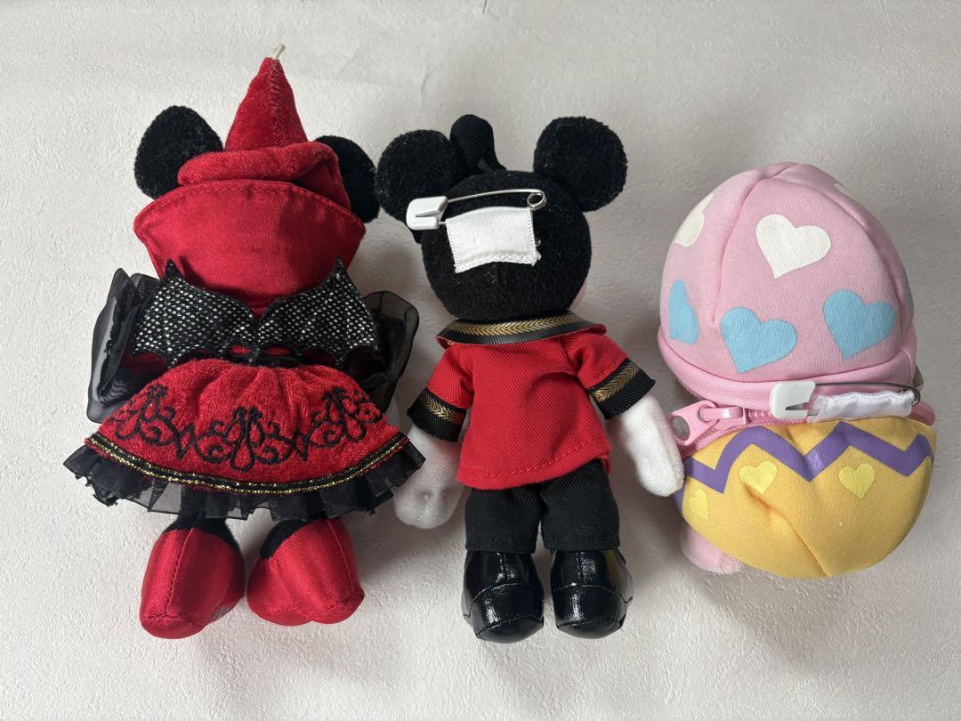 東京ディズニーリゾート　ミニー　ぬいぐるみバッジ　6体セット　まとめ売り