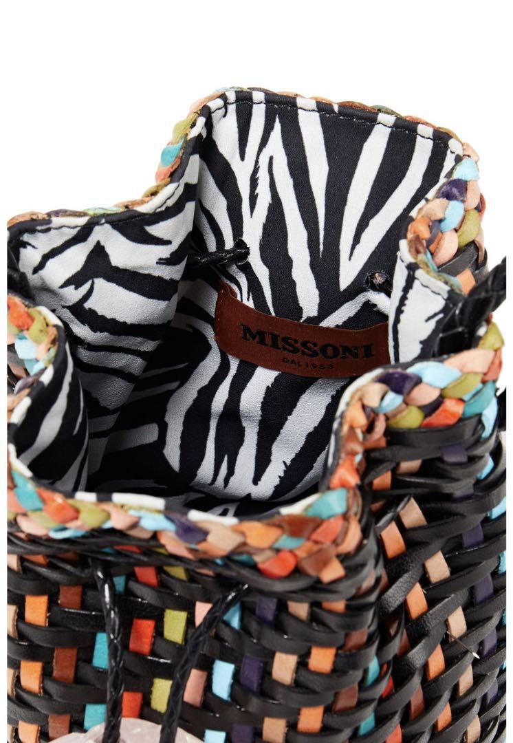 最終値下MISSONI ミッソーニ バッグ ジャックムス - メルカリ