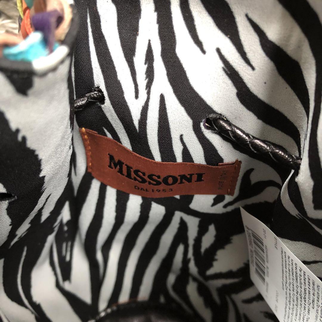 最終値下MISSONI ミッソーニ バッグ ジャックムス - メルカリ