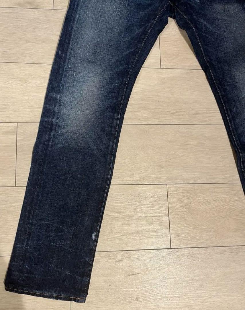 ラルフローレン　パッチワーク　ジーンズ　W30 ダメージ加工
